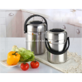 Stainless Steel Food Container with Handles